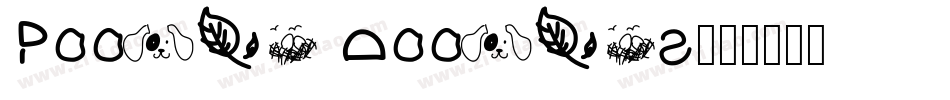 Poodle Doodles字体转换